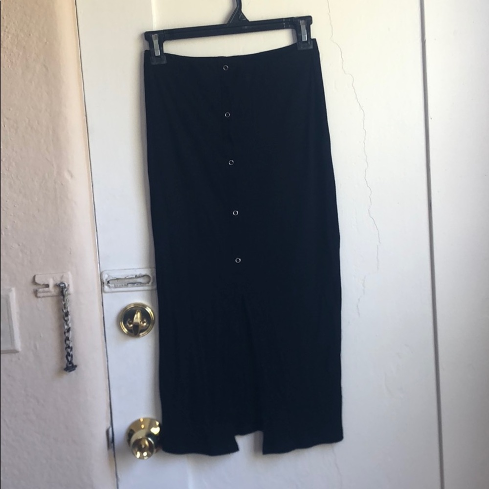 Asos button midi skirt